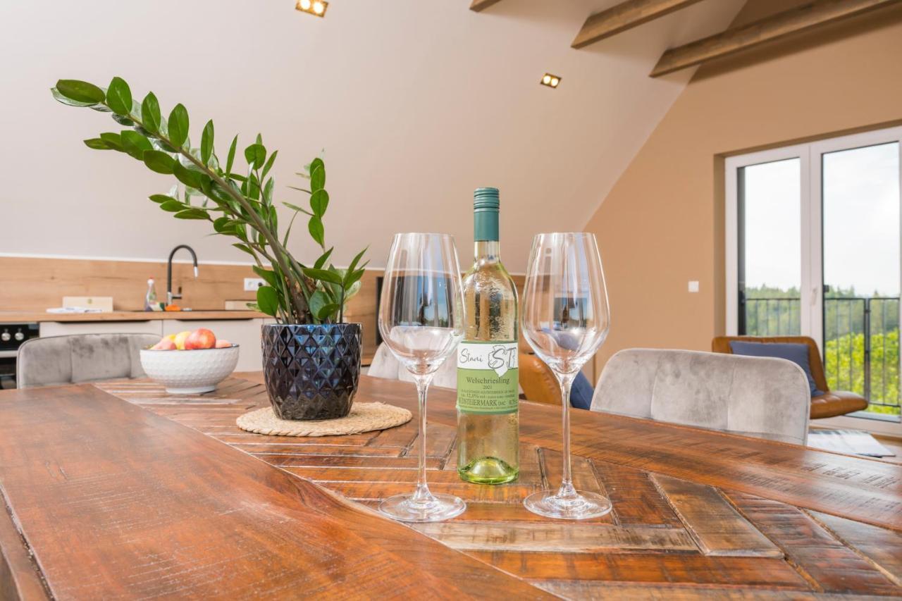 Weinzeit Chalets Gamlitz Exteriör bild