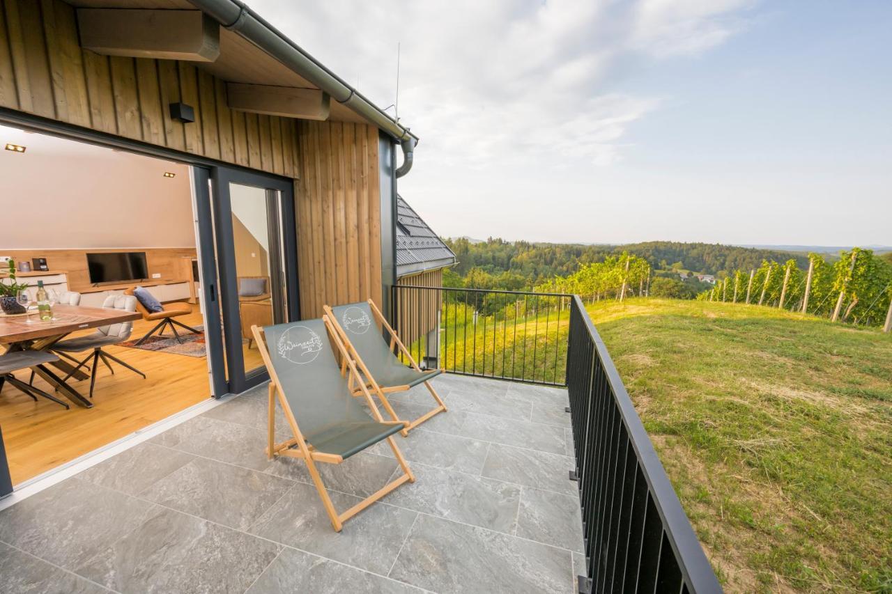 Weinzeit Chalets Gamlitz Exteriör bild