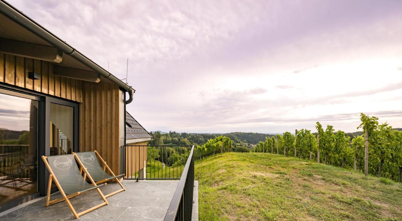 Weinzeit Chalets Gamlitz Exteriör bild