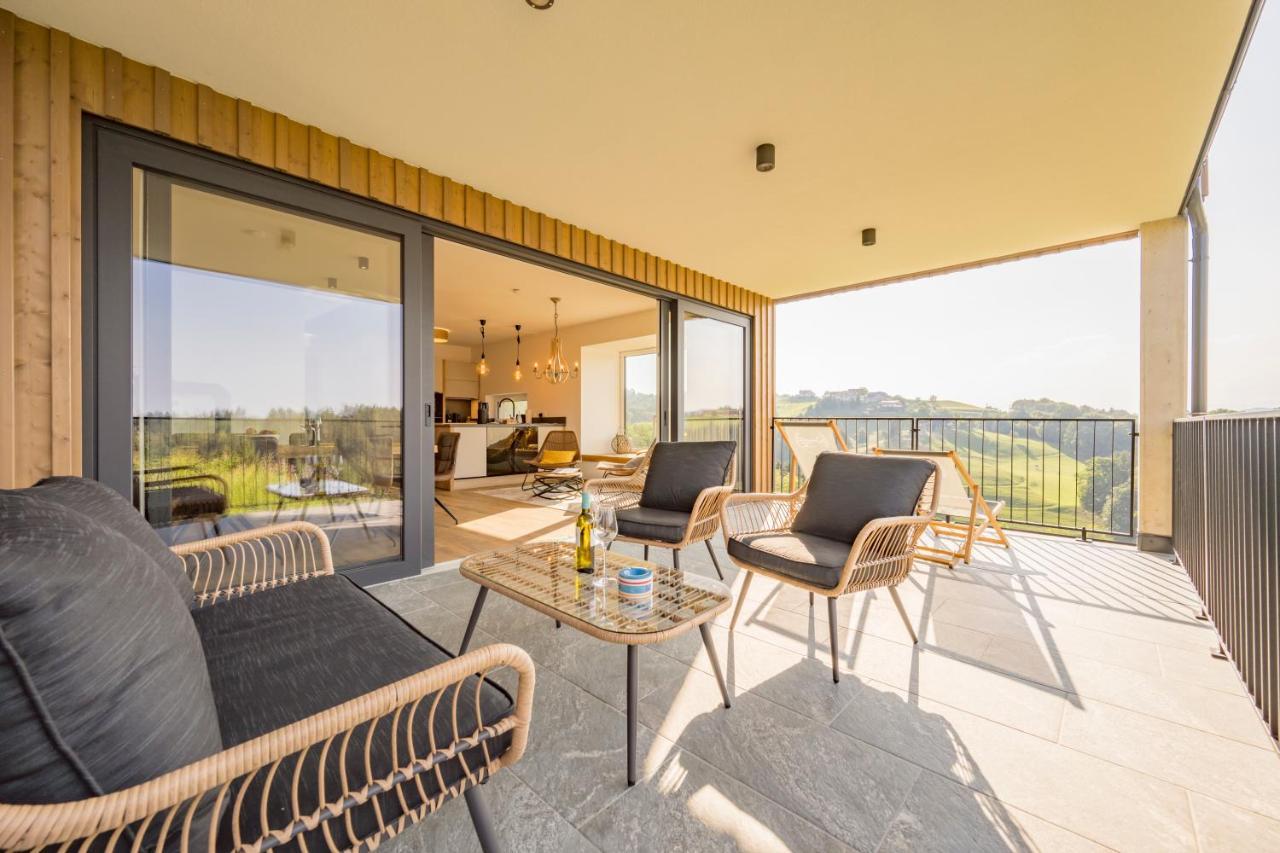Weinzeit Chalets Gamlitz Exteriör bild